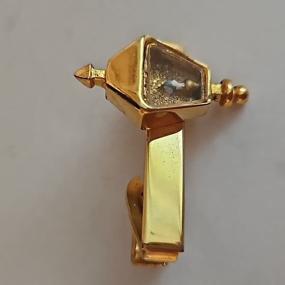Lantern Goldtone Tie Clip - Picture 2 of 5